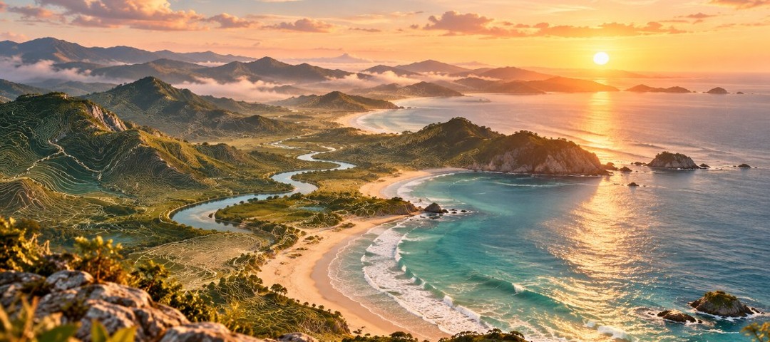 TinkersVerse coastal landscape