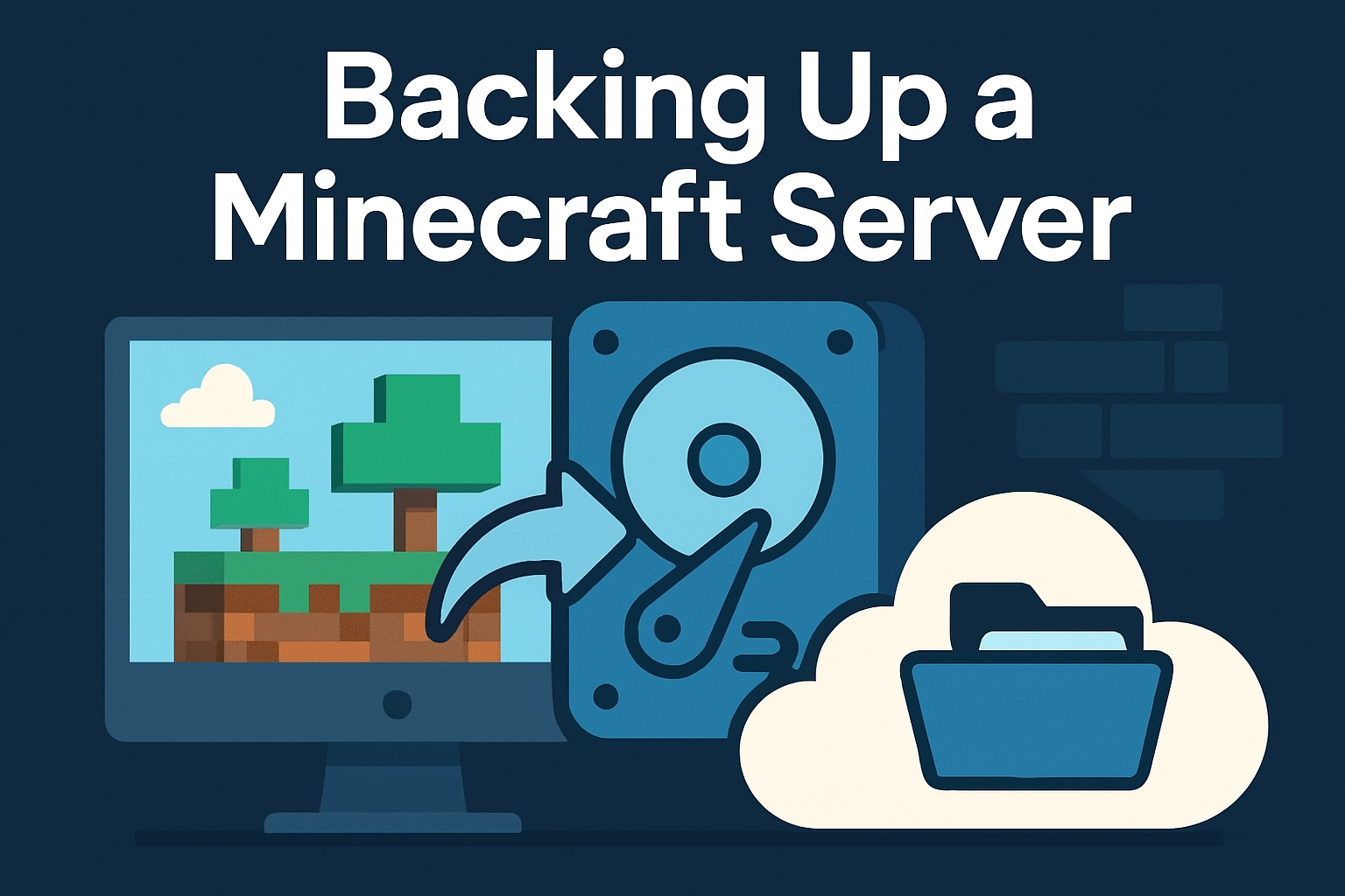 Set backups for a Minecraft server
